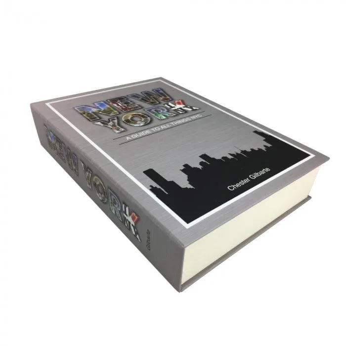 12 Units - Streetwise New York Book Safe with Key