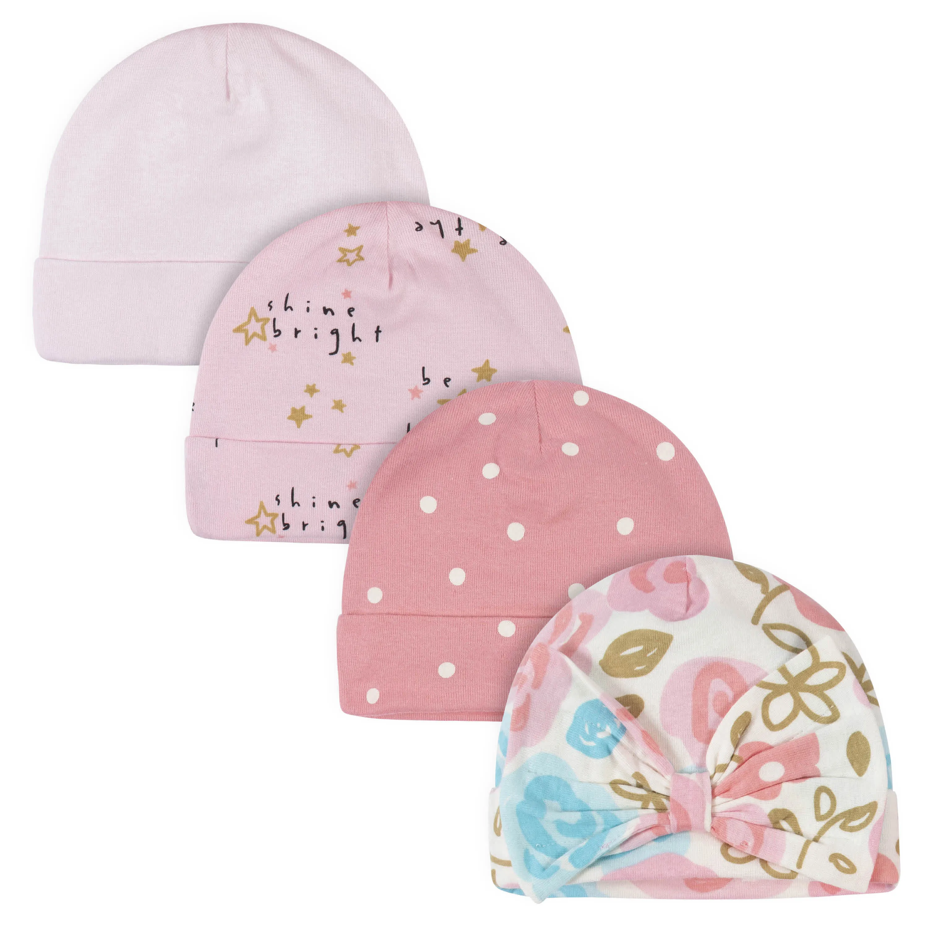 21-Piece Baby Girls Princess Terry Bib, Burpcloth, Mittens, Cap and Bootie Sock Set