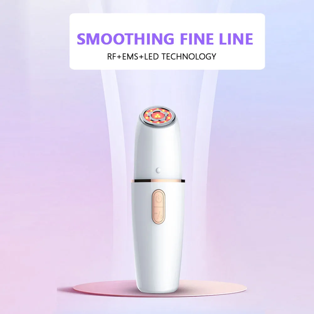 6 In 1 USB Rechargeable Beauty Device EMS Facial Mesotherapy