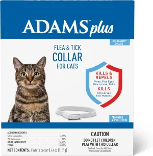 Adams Plus Cat Flea & Tick Collar