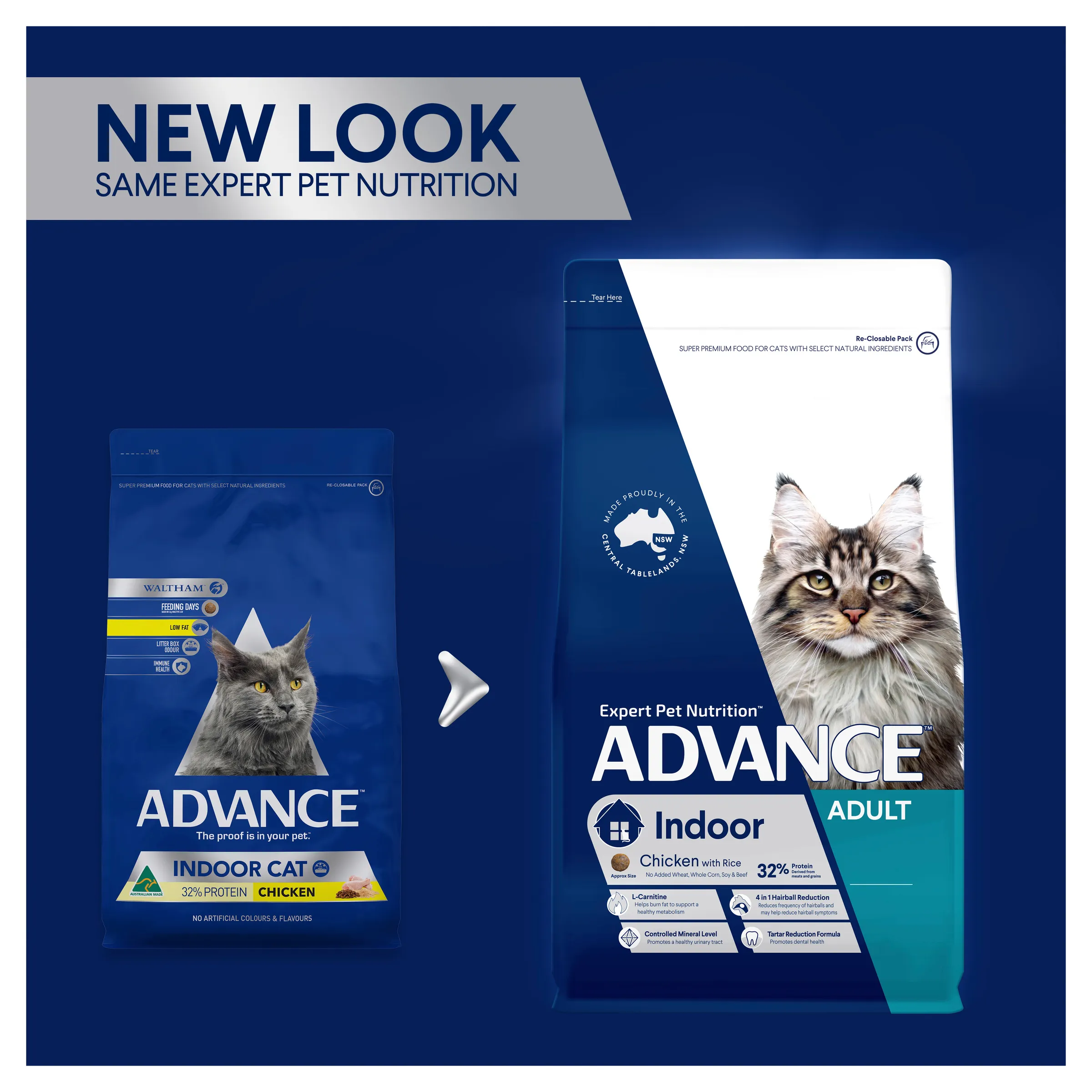 Advance Chicken and Rice Indoor Adult Dry Cat Food