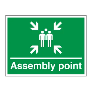 Assembly point and Muster point symbol