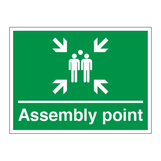 Assembly point and Muster point symbol