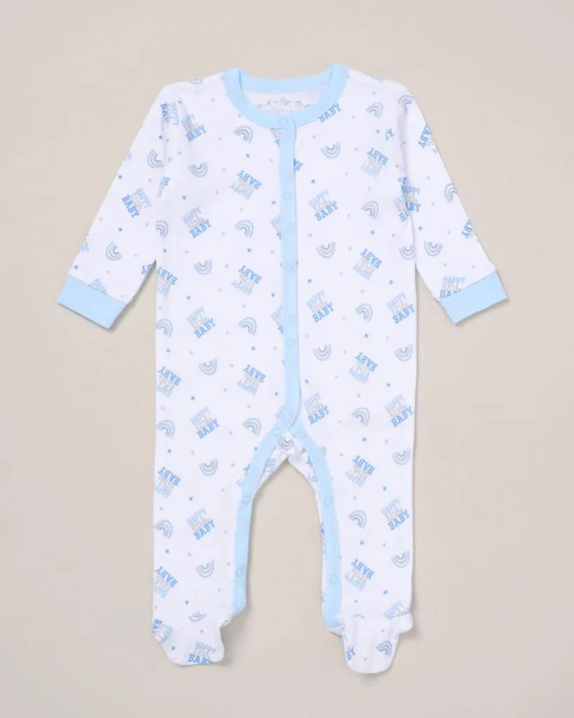 Baby Boy Clothing Gift Set 'Happy Little Baby'