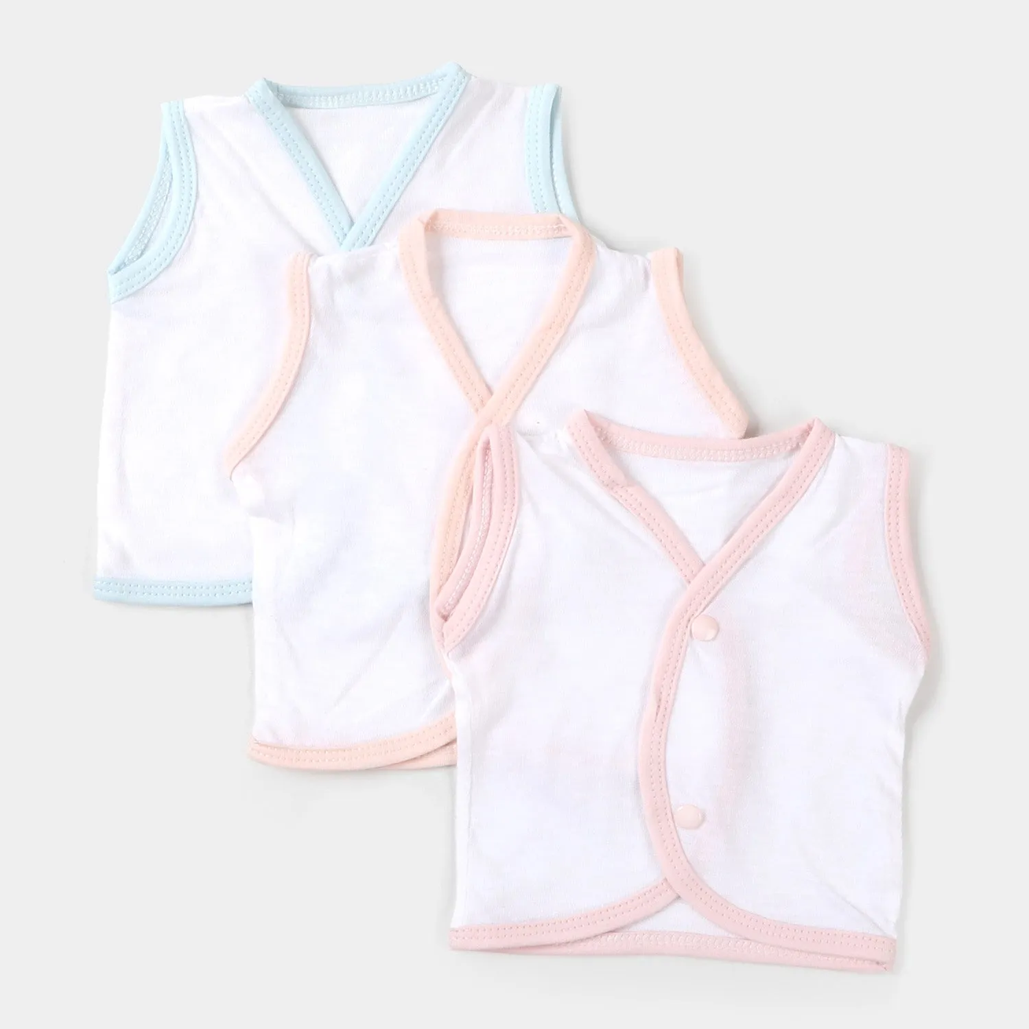 Baby Cotton Vest 3Pcs