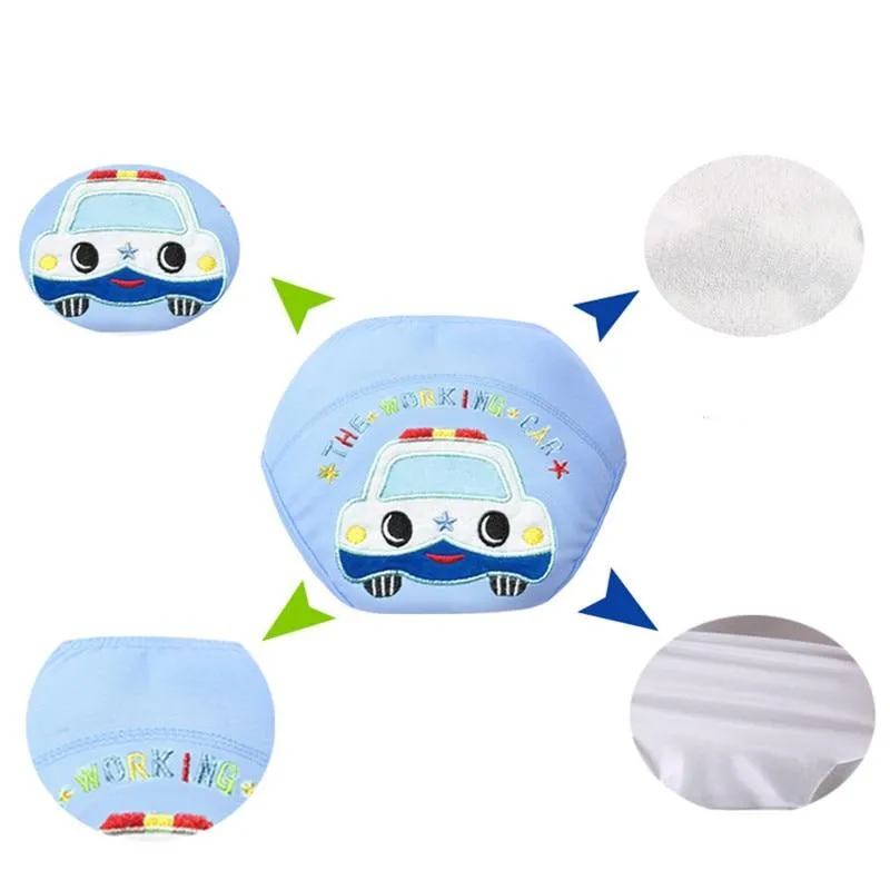 Baby Cotton Washable Cloth Reusable Waterproof Potty Training Pants