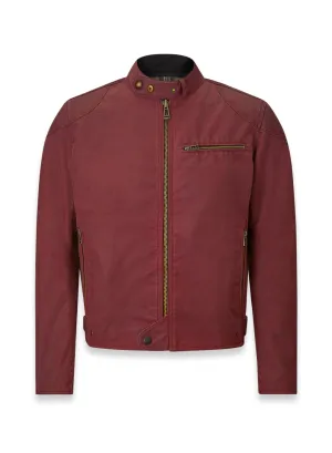 Belstaff Ariel Men's Jacket TechWax 8oz AA - Racing Red