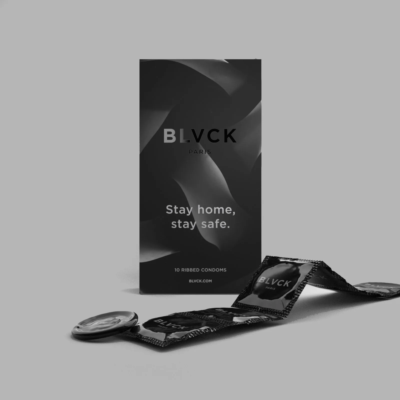 Blvck Latex Condoms - pack of 10