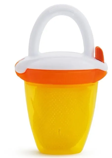 [Bundle Of 3] Munchkin Deluxe Fresh Food Feeder (Orange)