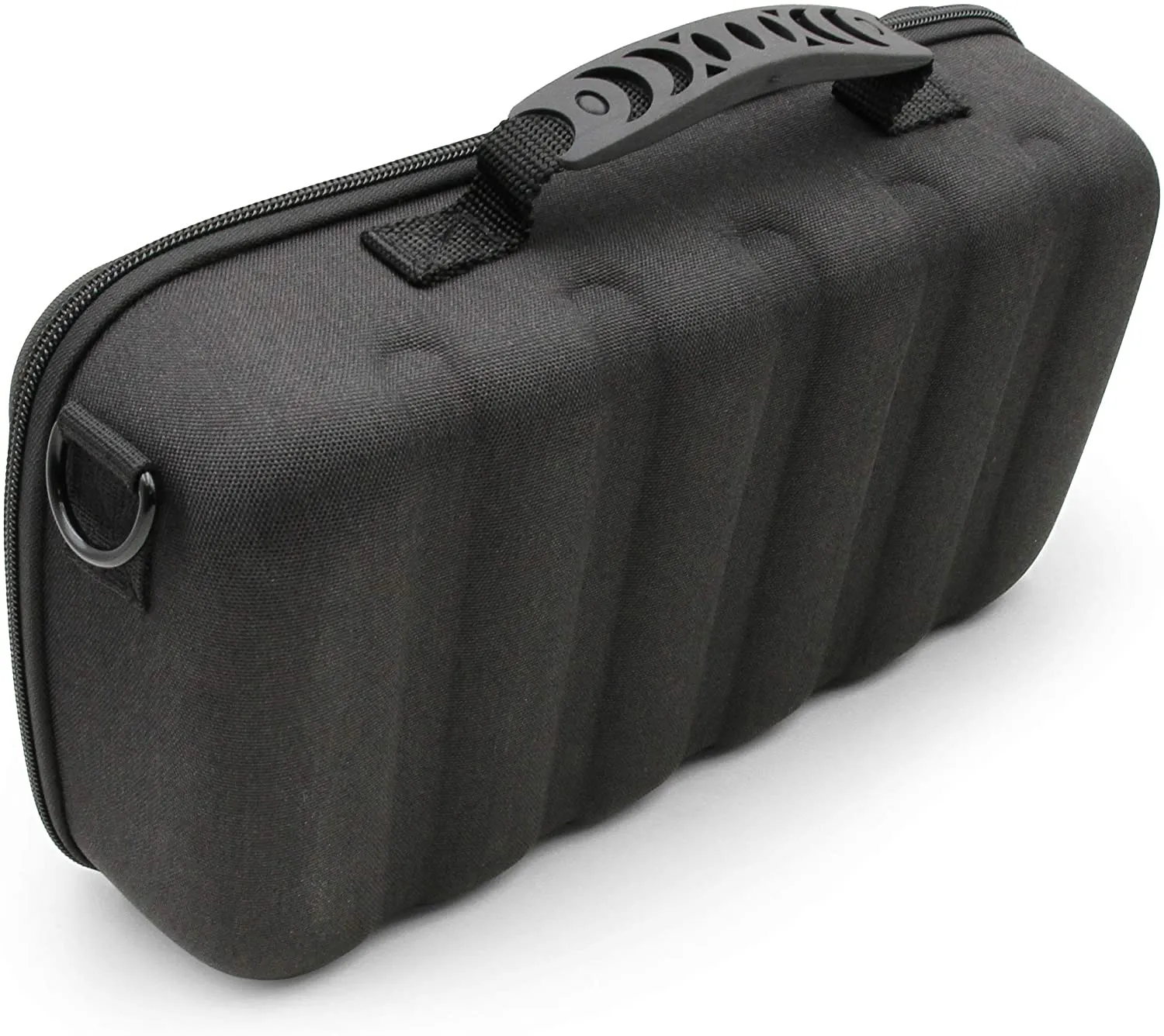 CASEMATIX Two Wireless Microphone Case Compatible with Wireless Mic System Handheld Microphones Sennhesier, Shure and More with Shoulder Strap