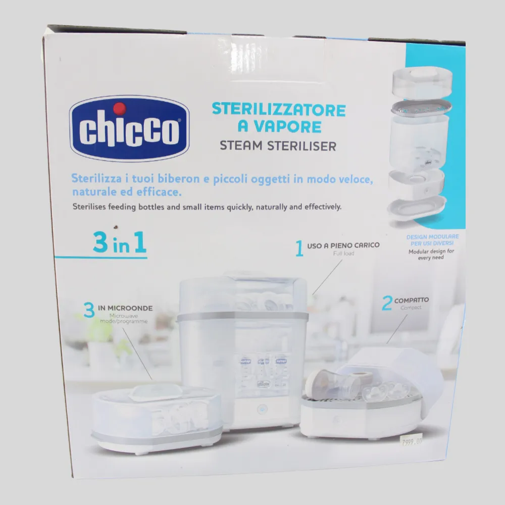 Chicco Steam Sterilizer 3 In 1