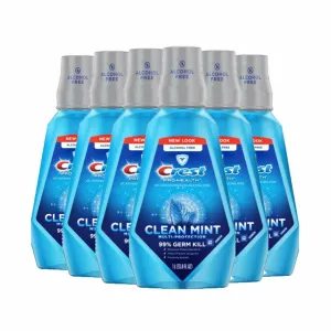 Crest Pro-Health Multi-Protection Mouthwash Clean Mint 33.8 fl oz - 6 Pack