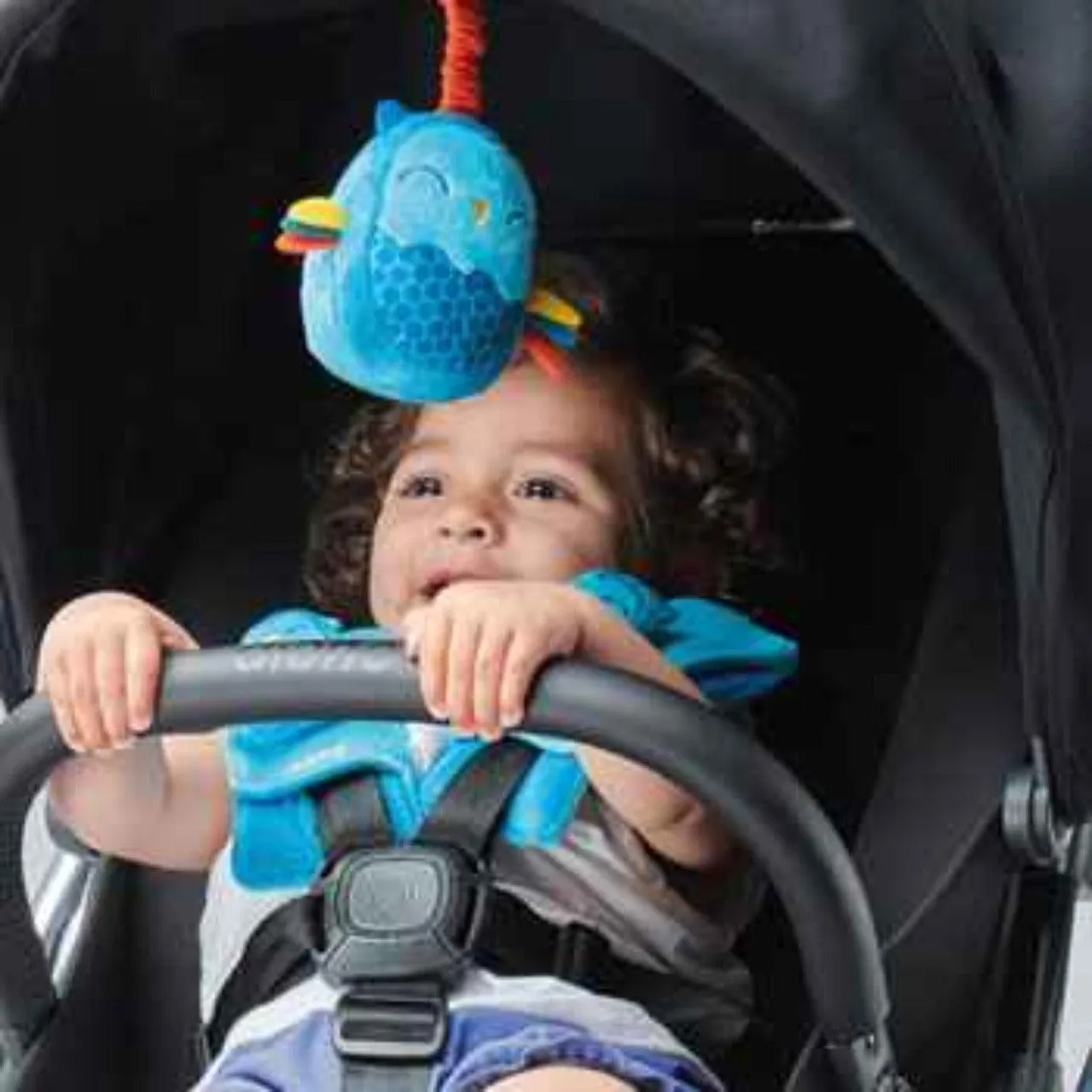 Diono Car Seat Harness Soft Wraps & Linkie Toy