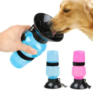 Dog Travel Water Squeeze Bottle 500ml