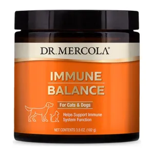 Dr. Mercola Immune Balance Pet Supplement 3.5oz