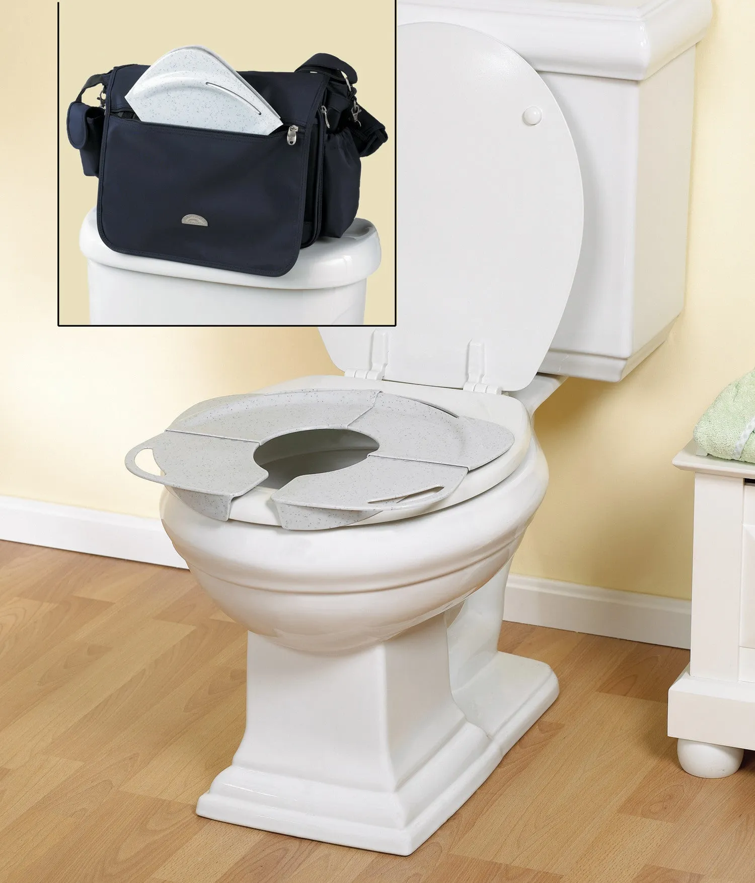 Folding Potty Seat with Handles