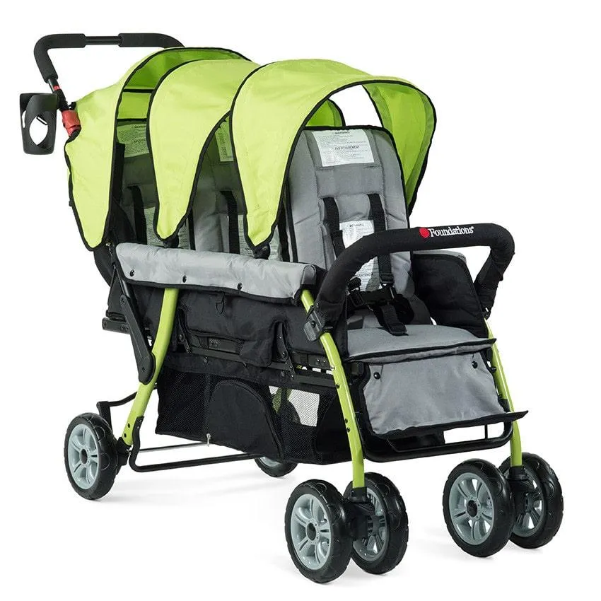 Foundations Compass Trio Triple Tandem Stroller