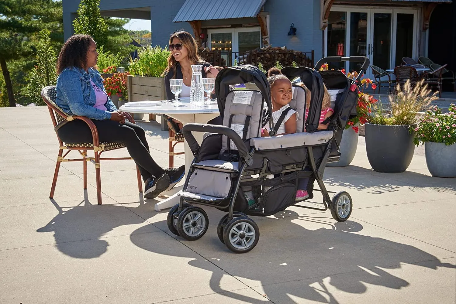 Foundations Compass Trio Triple Tandem Stroller