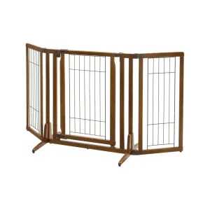 Free Standing Pet Gate with Door