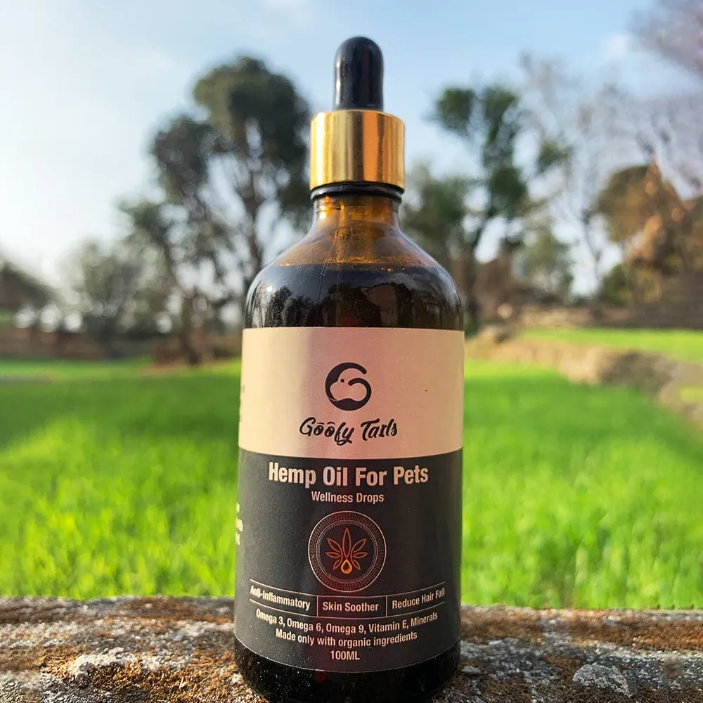 Goofy Tails Hemp Seed Oil for Dogs and Cats