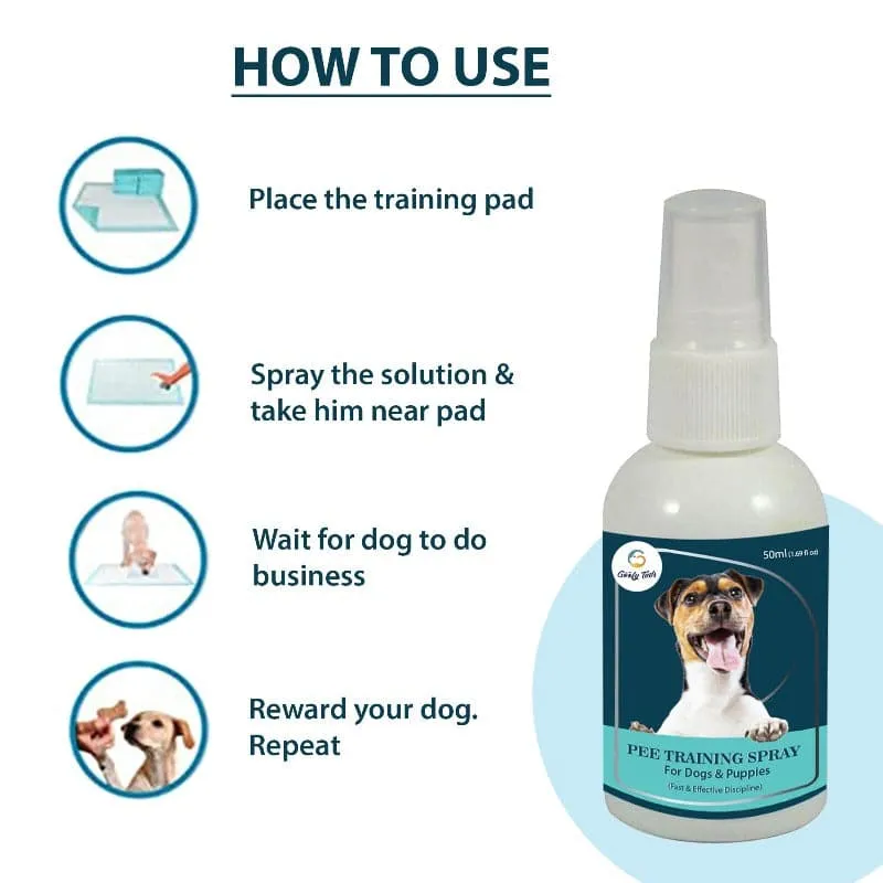 Goofy Tails Puppy  Training Spray  | Pee Training Spray and Potty Training Aid