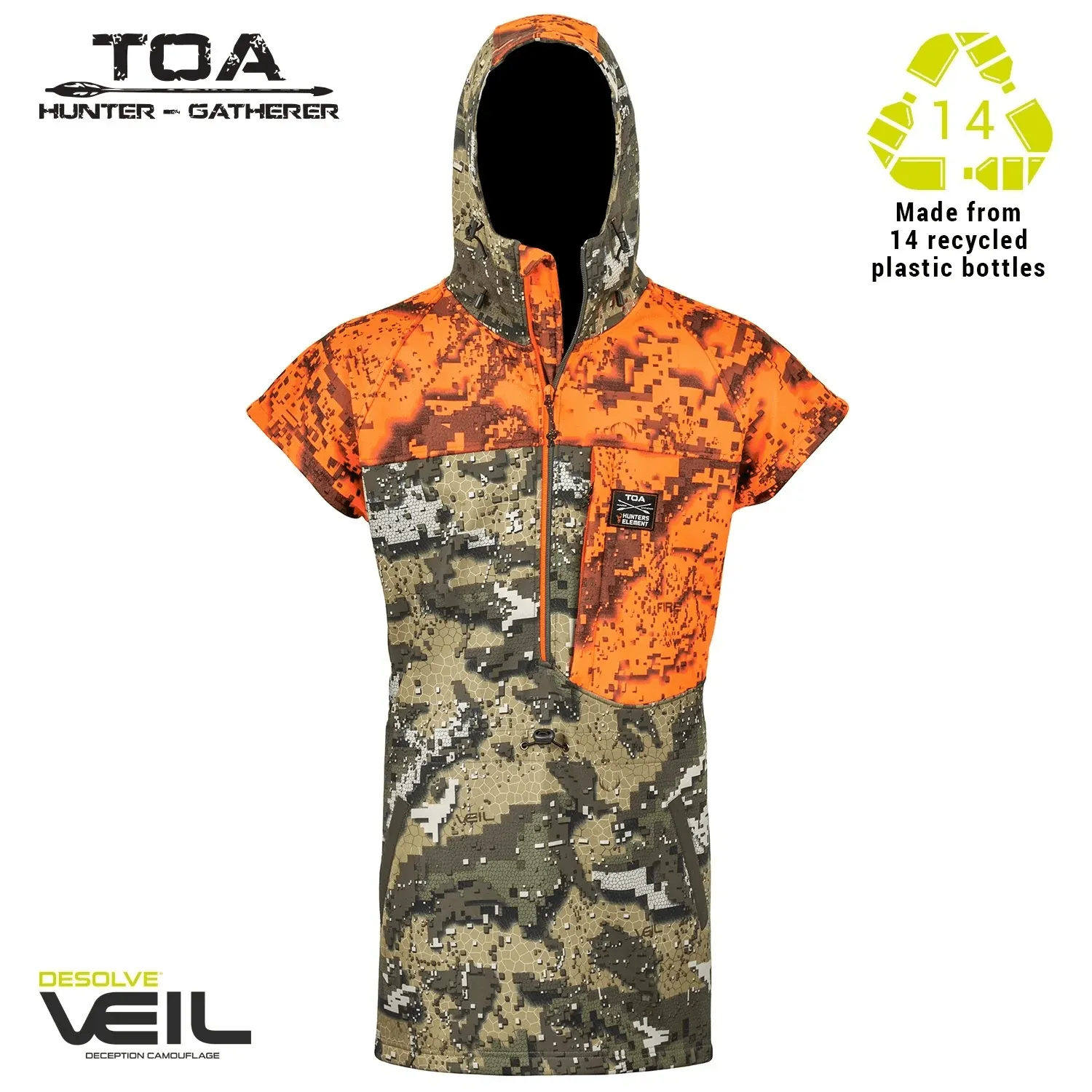 HUNTERS ELEMENT TAQUA ELITE BUSHCOAT DESOLVE VEIL