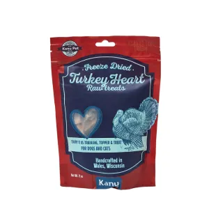 Kanu Pet Freeze Dried Turkey Heart Dog Treat