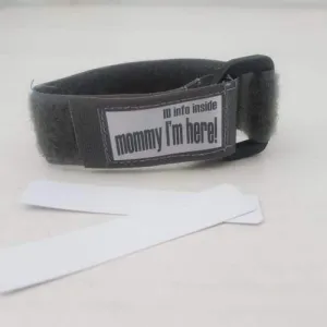 Kids ID Wristband - Grey