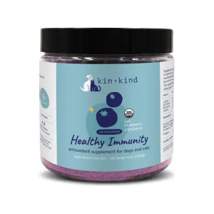 Kin   Kind Dog & Cat Supplement Healthy Immunity 8oz