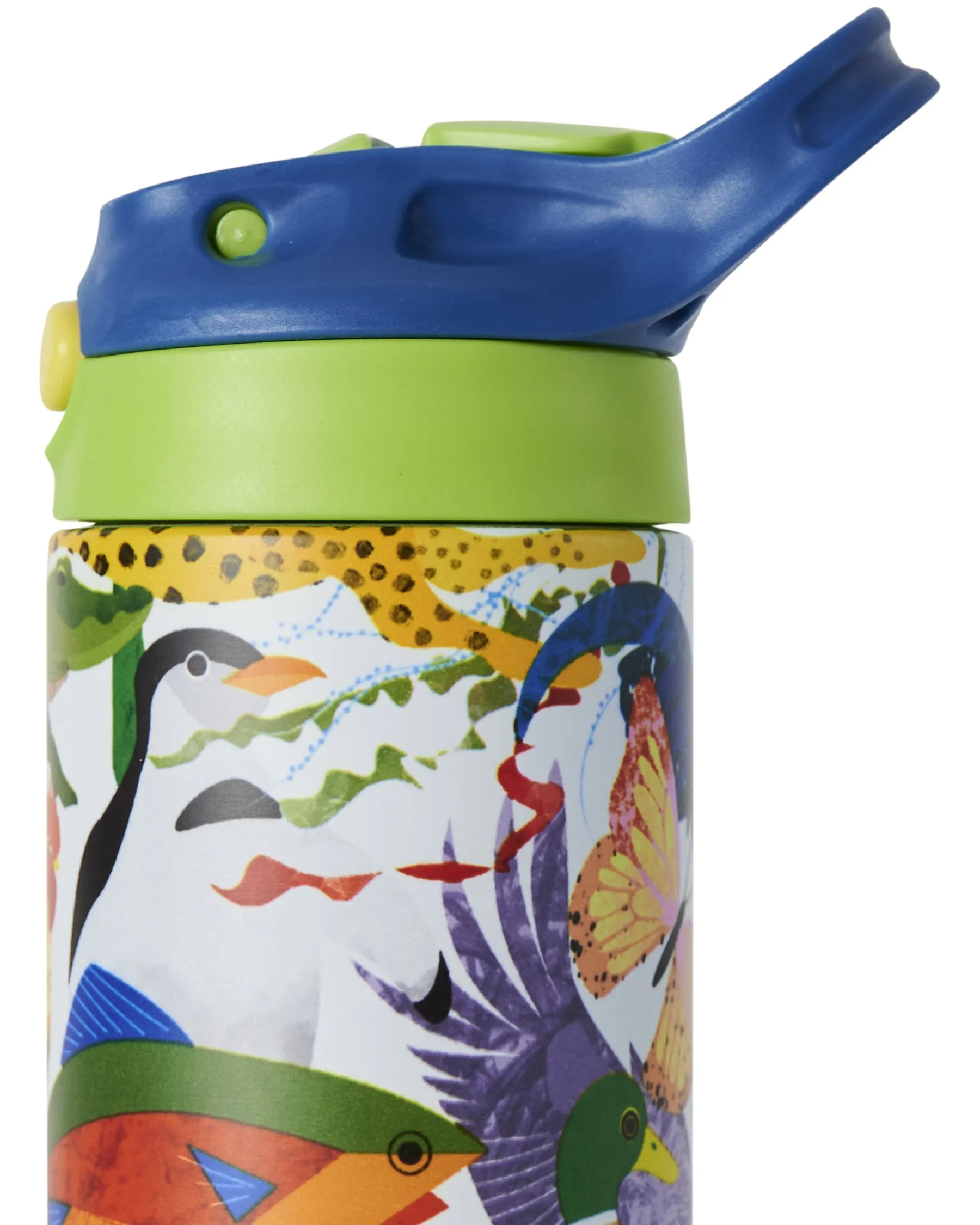 Colorful & Durable Kids Water Bottle - Kip & Co All Creatures Great & Small Design