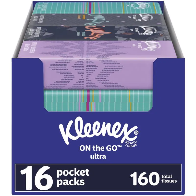 Kleenex On the Go Ultra 10 ct Facial Tissue