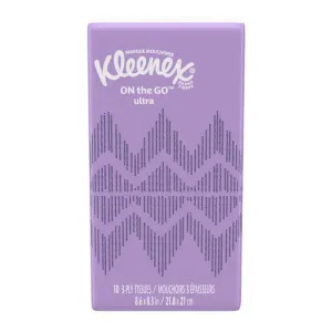 Kleenex On the Go Ultra 10 ct Facial Tissue