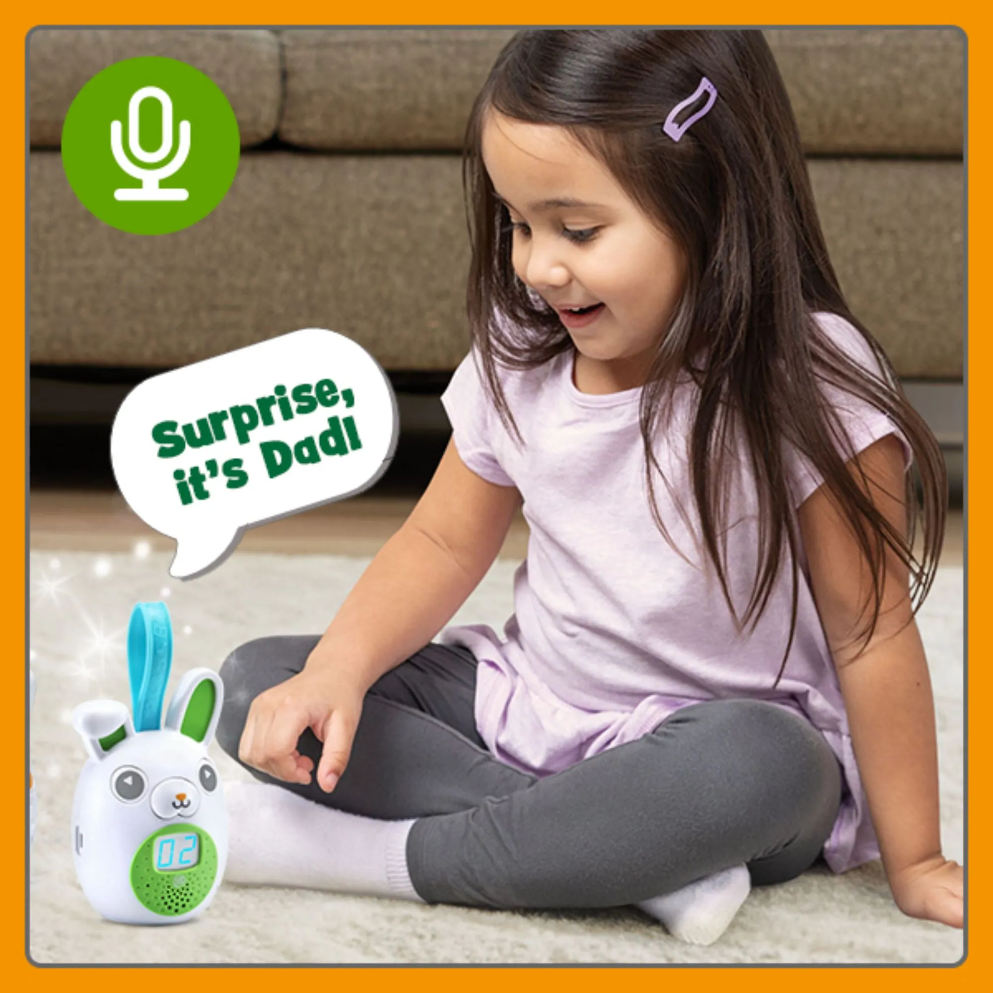 LeapFrog On-The-Go Story Pal Bunny White