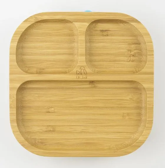 MCK Bamboo Plate - Blue