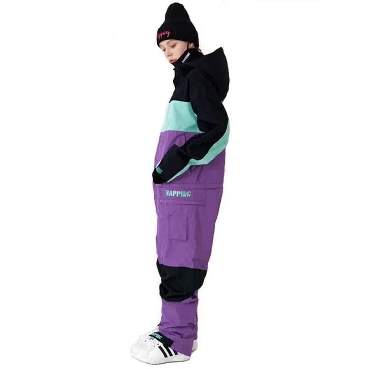 NAPPING WOMEN J-2 AXA ONE PIECE SNOWSUIT-PURPLE