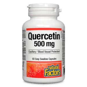 Natural factors - quercetin 500mg - 60 caps