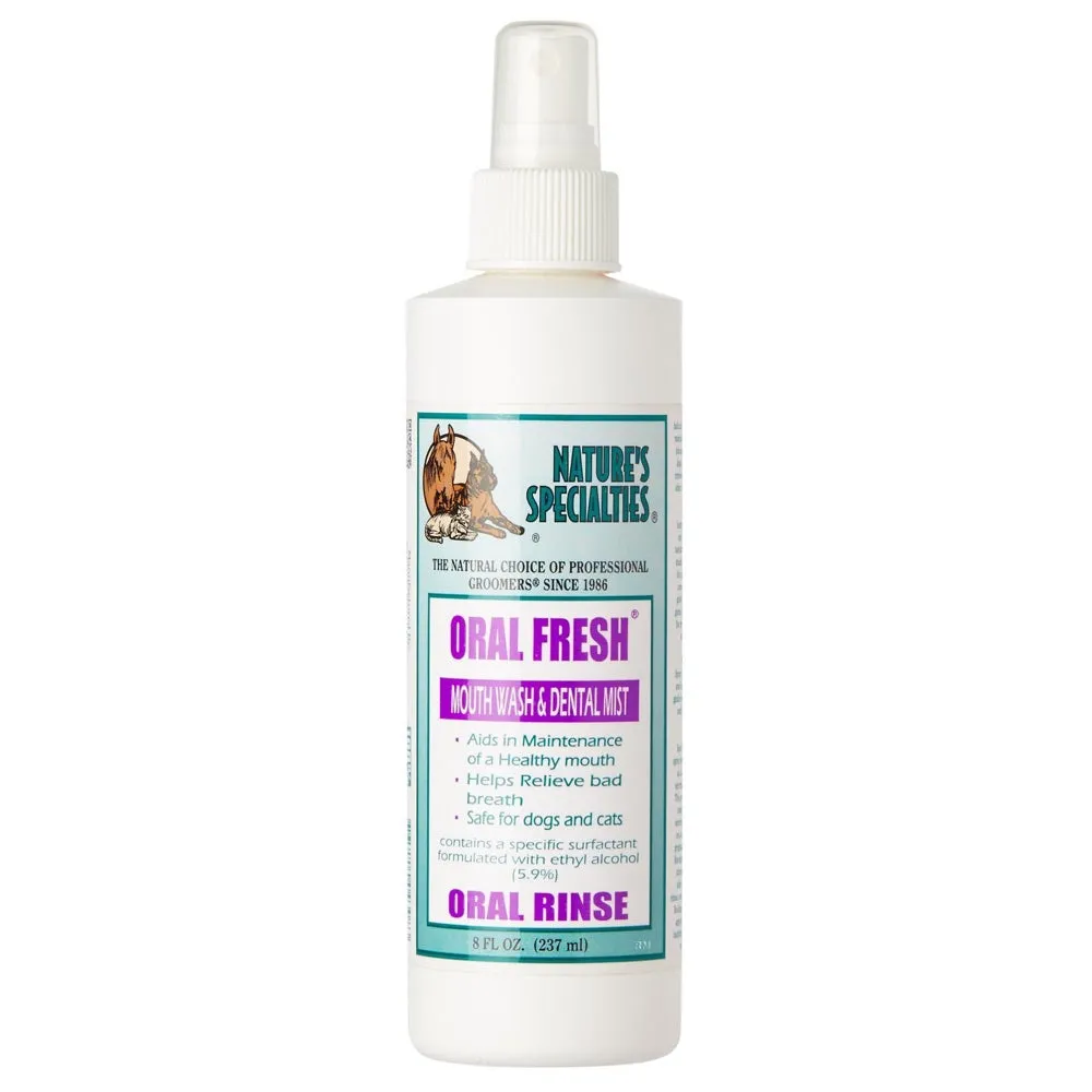 Nature's Specialties Oral Fresh Mist For Pets 8oz