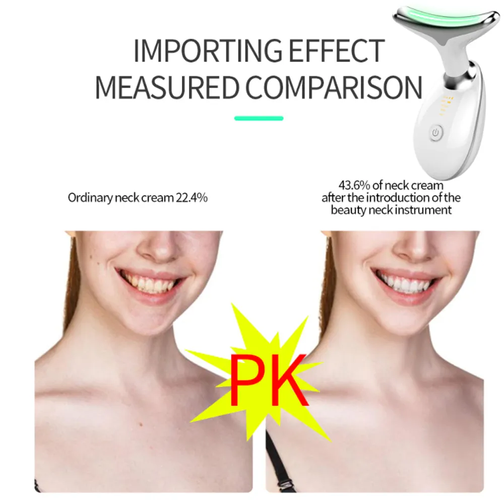 Neck and Face Skin Tightening IPL Skin Care Device- USB Charging