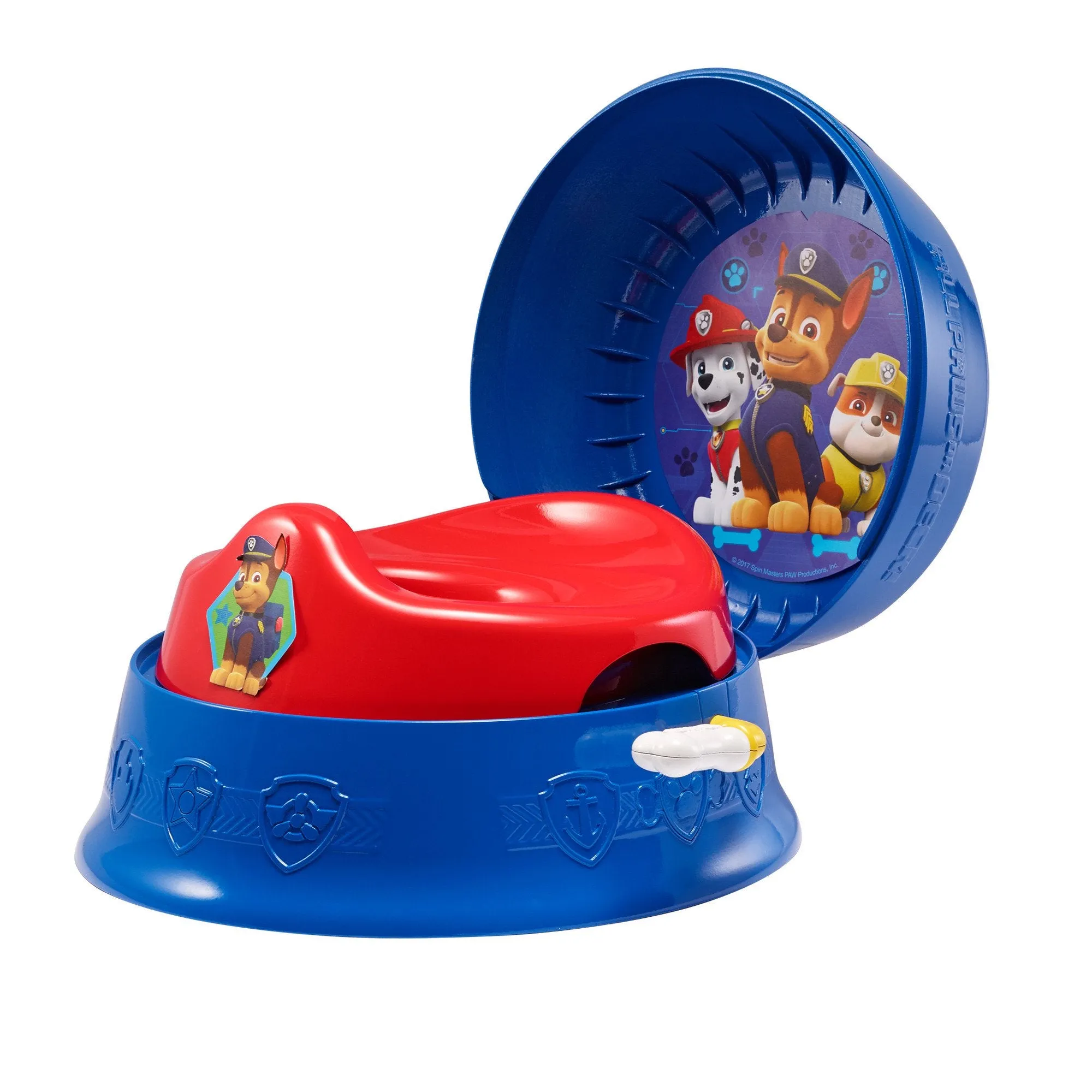 Nickelodeon Paw Patrol 3-in-1 Potty Training Toilet, Toddler Toilet Training Set