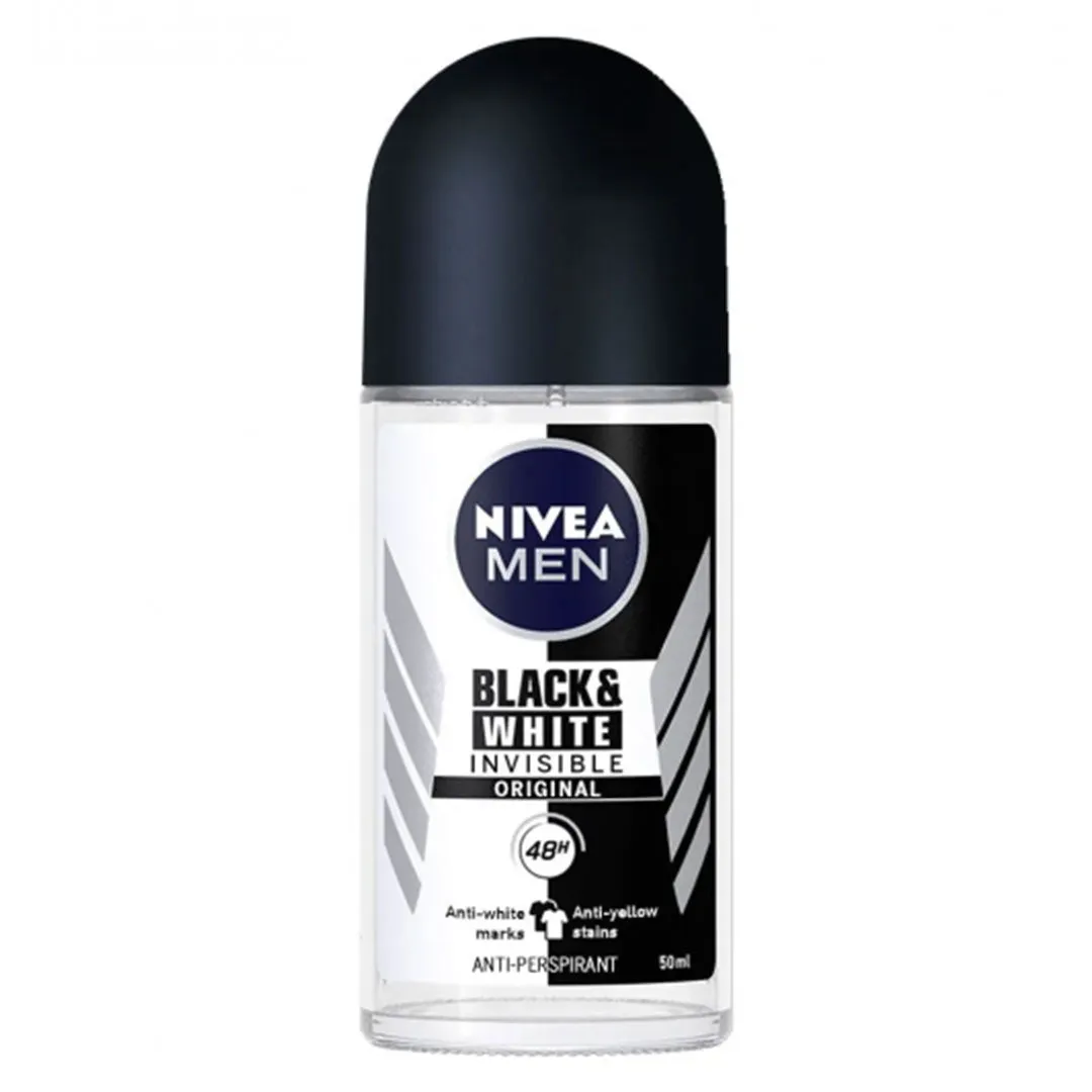 Nivea Deo Roll On Male Black & White 50Ml