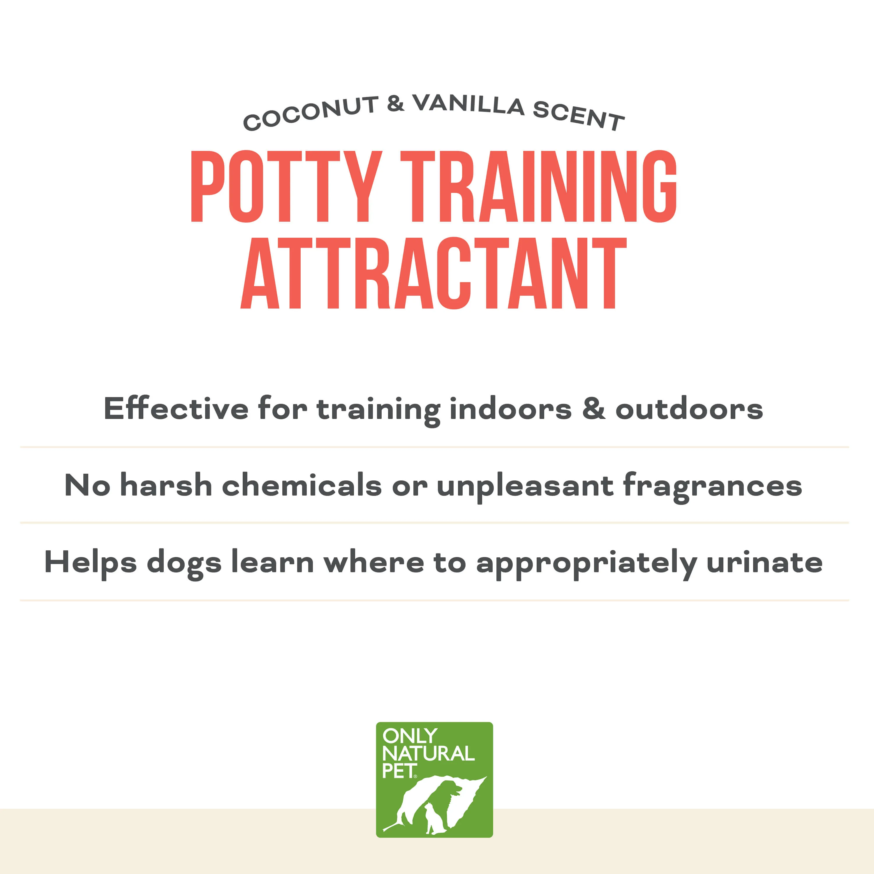 Only Natural Pet Dog Potty Training Spray