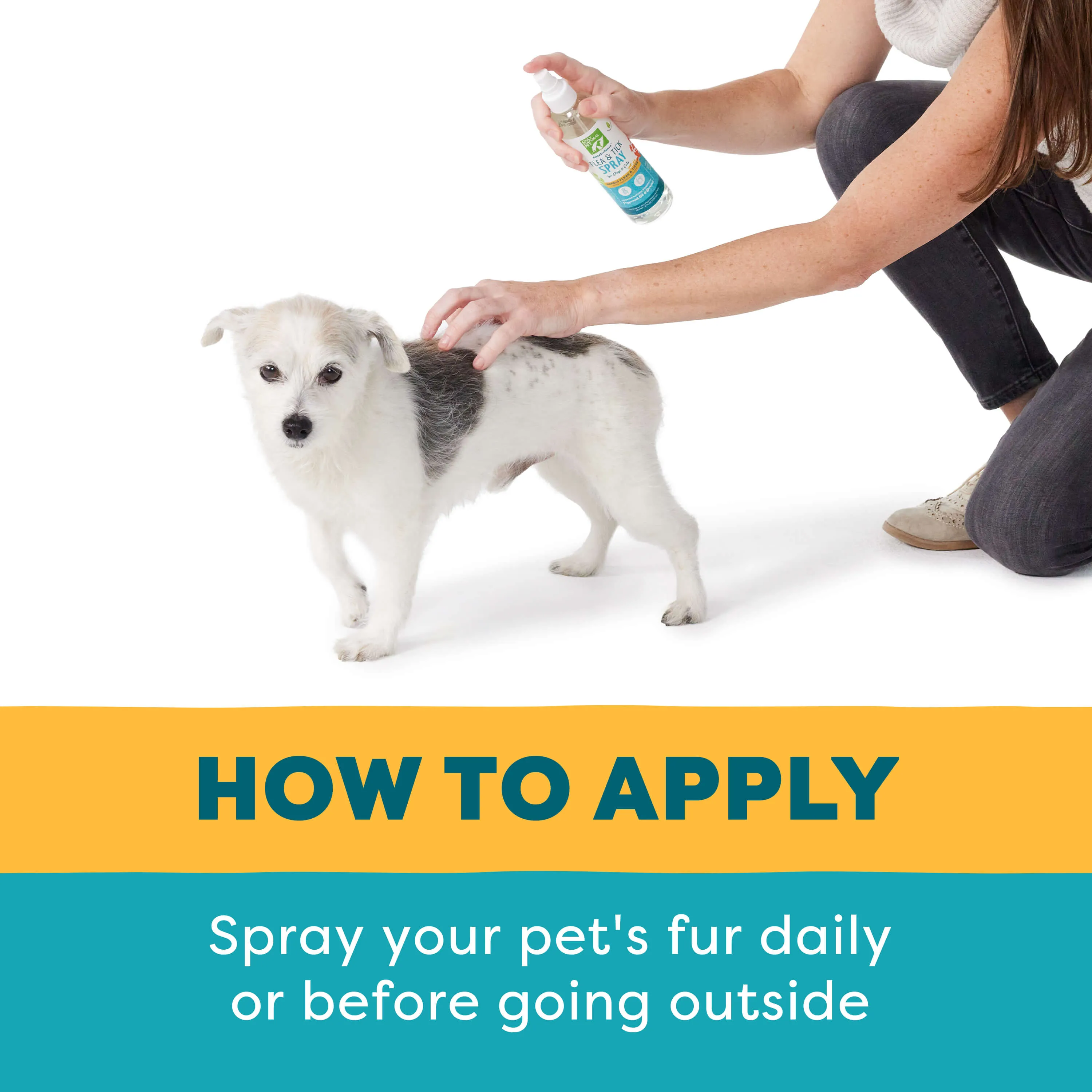 Only Natural Pet EasyDefense Flea & Tick Spray for Dogs & Cats