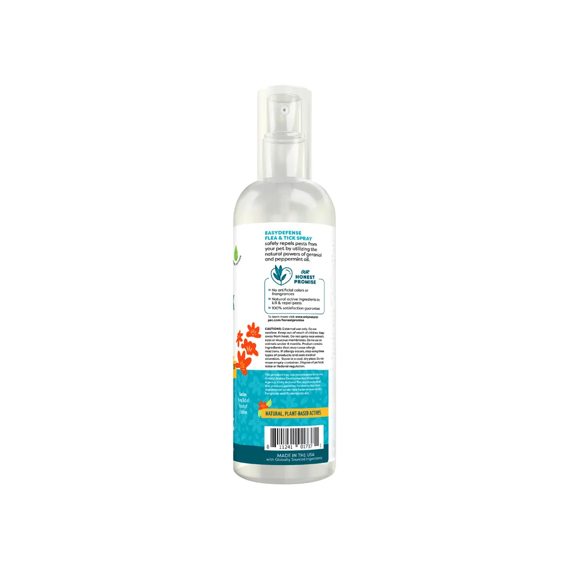 Only Natural Pet EasyDefense Flea & Tick Spray for Dogs & Cats