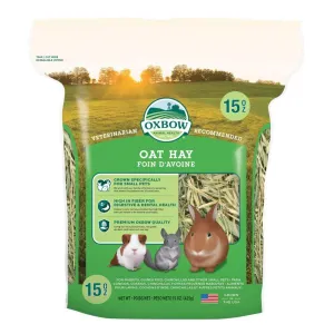 Oxbow Animal Health All Natural Oat Hay for Rabbits Guinea Pigs, Chinchillas, Hamsters & Gerbils