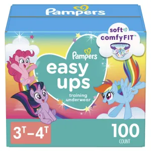 Pampers Size 5 Diapers, Potty Training Underwear for Toddlers, Easy Ups Diapers, Pull Up 3t-4t