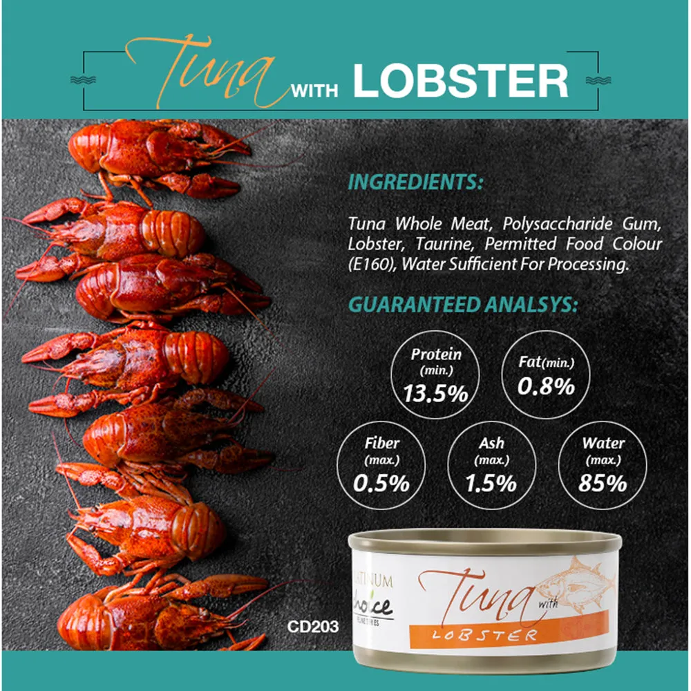 Platinum Choice Feline Tuna With Lobster 80g