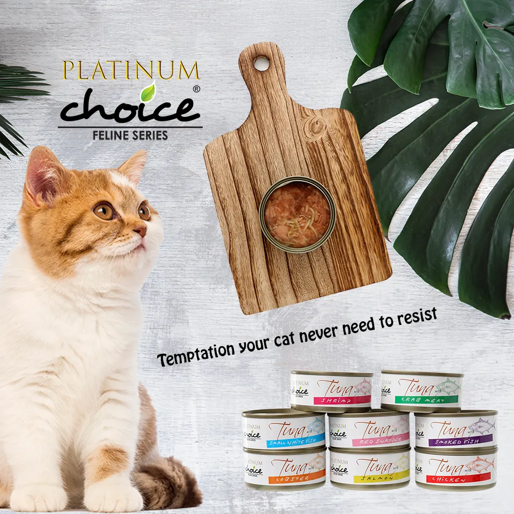 Platinum Choice Feline Tuna With Lobster 80g