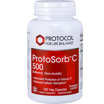 ProtoSorb C 500 100 vcaps by Protocol For Life Balance