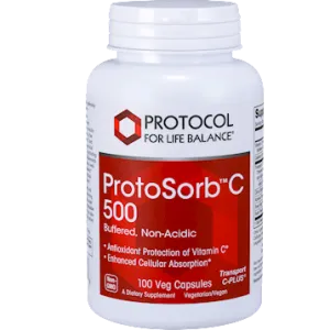 ProtoSorb C 500 100 vcaps by Protocol For Life Balance