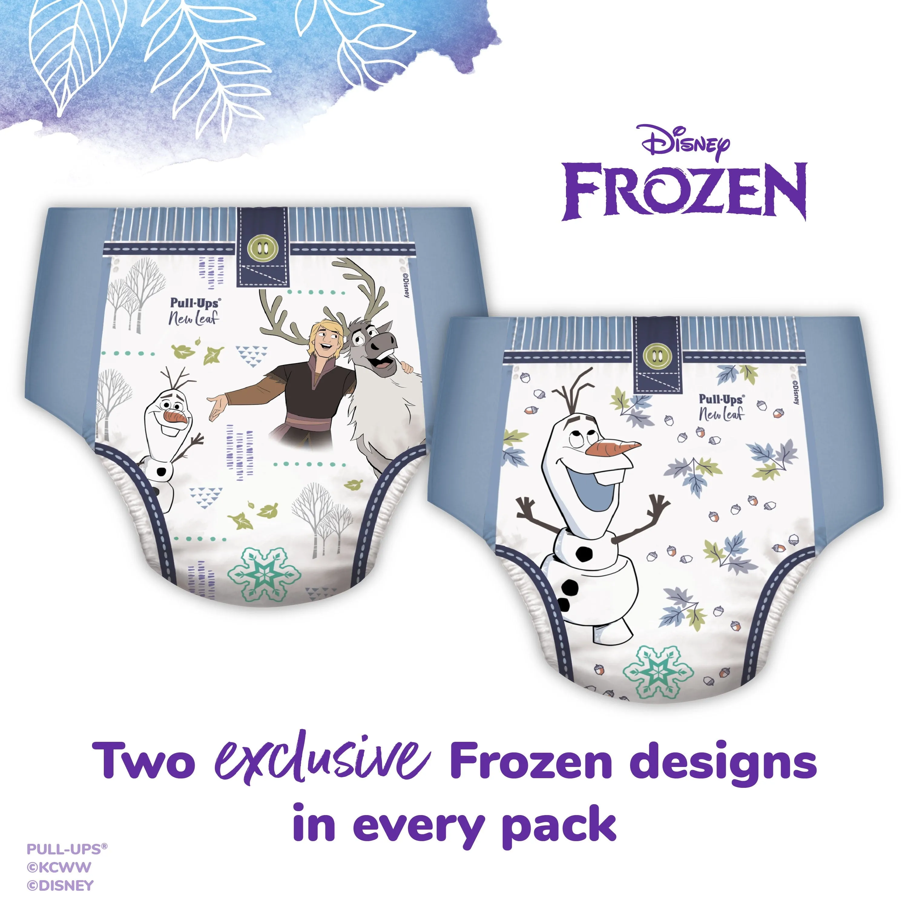 Pull-Ups New Leaf Boys' Disney Frozen Training Pants, 4T-5T, 14 Ct